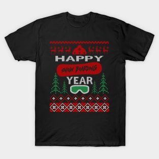 Happy Snowboarding Year T-Shirt
